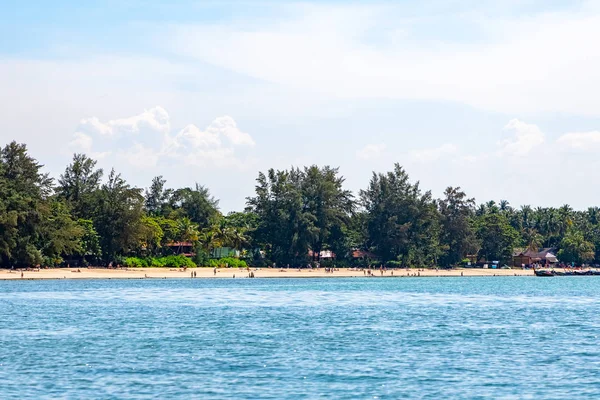 Plaża Railay Góry Kształcie Klifu Krabi Town Tajlandia — Zdjęcie stockowe