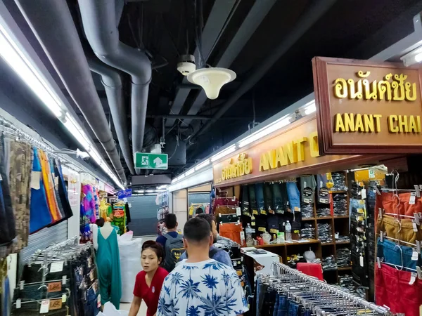 Bangkok Thailand November 2019 Bobae Tower Bobae Wholesale Market Shops — 스톡 사진