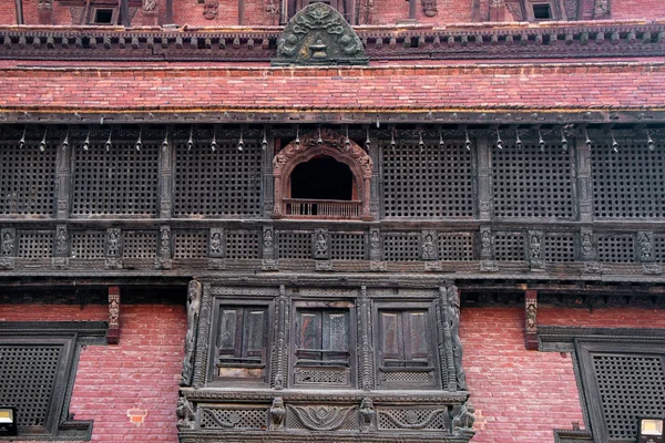 ネパールのPatan Durbar Squareにある古代寺院 ユネスコ世界遺産 — ストック写真