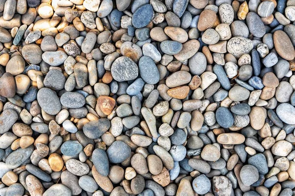 カラフルな小石の石の背景や質感 — ストック写真