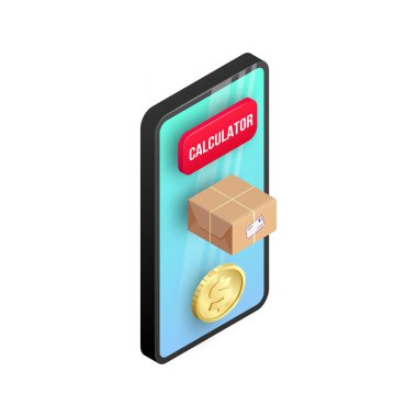 Isometric dağıtım hesaplama konsepti