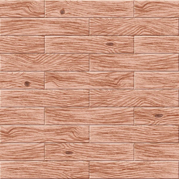 Natural Brown Wooden Floor Texture Seamless Pattern Realistic Wooden Boards — Stock Vector