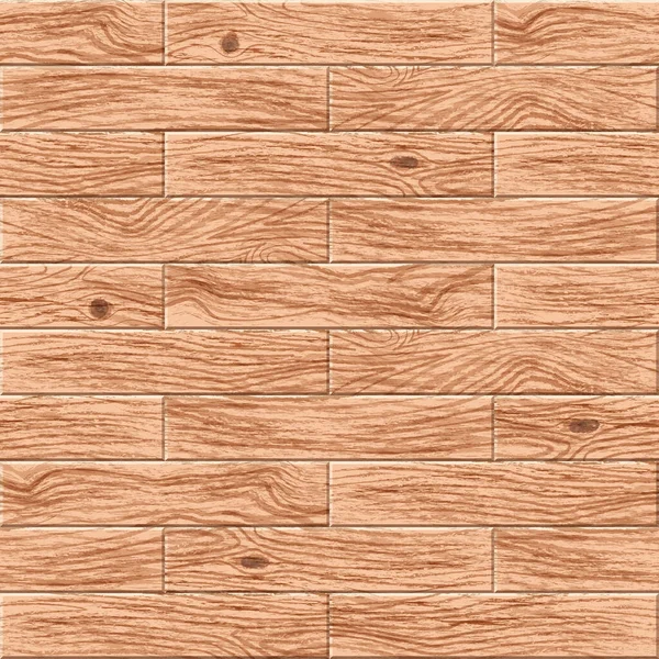 Brown Wood Plank Texture Seamless Pattern Realistic Wooden Boards Vector — Stock Vector