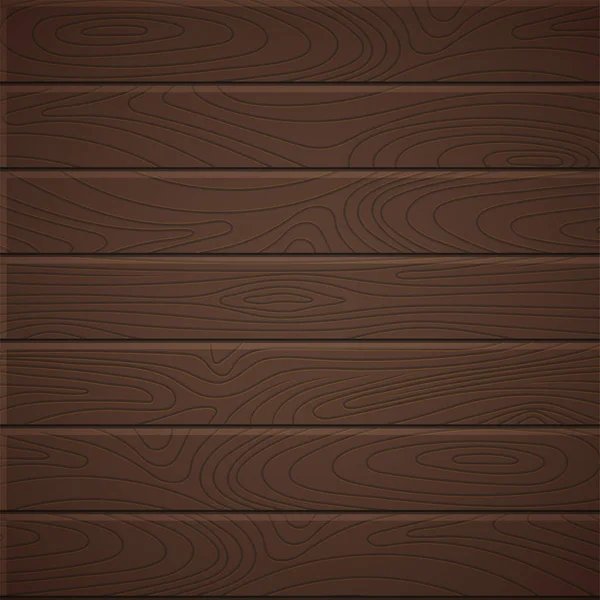 Drewno Teksturowane Tło Ręcznie Rysowane Drewniane Deski Ciemnobrązowy Naturalny Kolor — Wektor stockowy