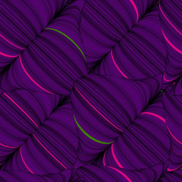 Modèle Sans Couture Rayures Ultraviolettes Lumineuses Fils Fils Modèle Géométrique — Image vectorielle