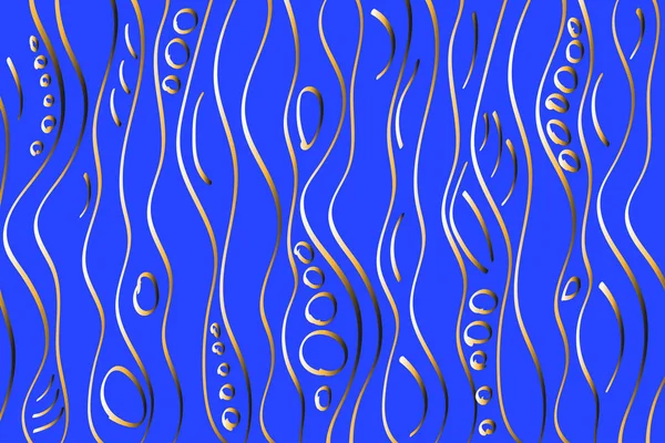 Modèle Horizontal Fond Bleu Propre Avec Des Lignes Lisses Verticales — Image vectorielle