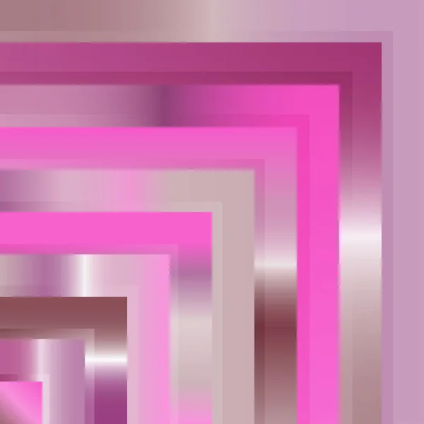Sfondo Geometrico Astratto Quadrato Multistrato Sfumature Colore Sfumato Rosa Marrone — Vettoriale Stock