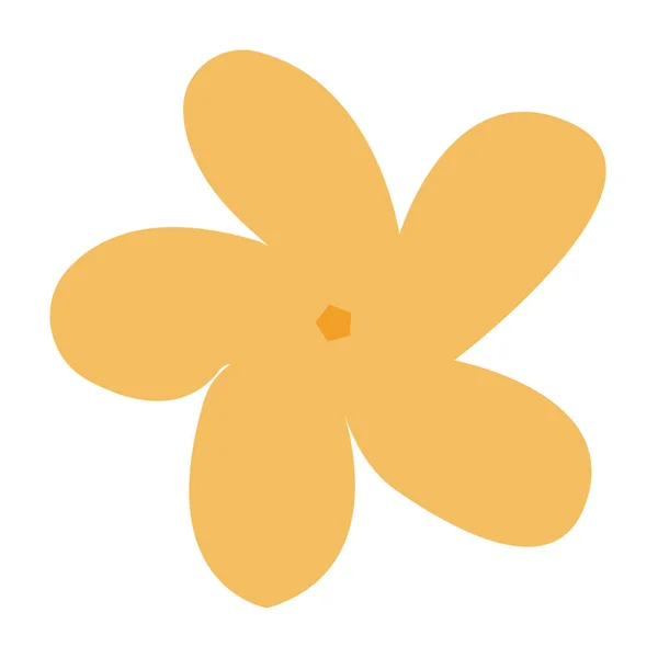 Flor ícone vetor plana no fundo branco. ícone de flor imagem . — Vetor de Stock