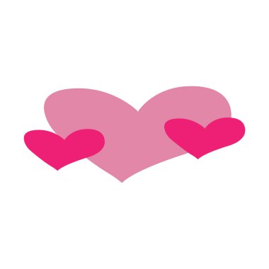 El çizimi kalp ikonunun taşıyıcı kalbi. Grafik tasarımınız için illüstrasyon.