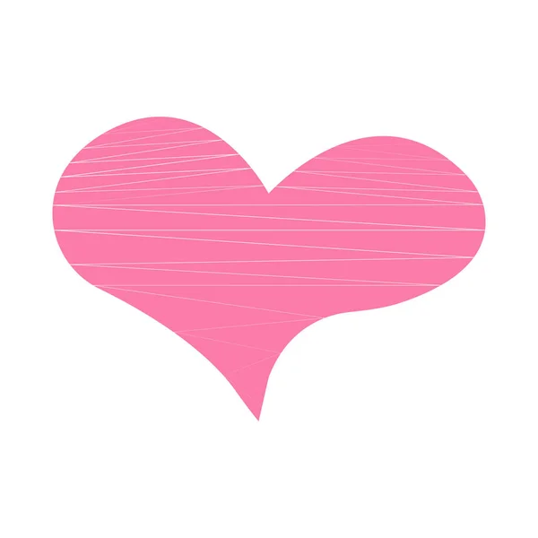 Vektorové Srdce Obrysu Ručně Kreslené Ikony Srdce Ilustrace Pro Váš — Stockový vektor