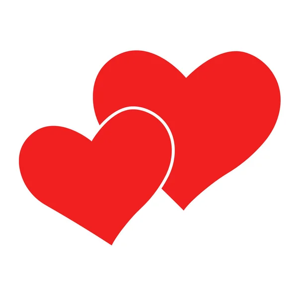 Векторне Серце Контурної Піктограми Серця Ілюстрація Вашого Графічного Дизайну — стоковий вектор