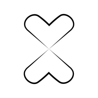 Taşıyıcı kalp koleksiyonu. El çizimi kalp ikonu. Grafik tasarımınız için illüstrasyon.