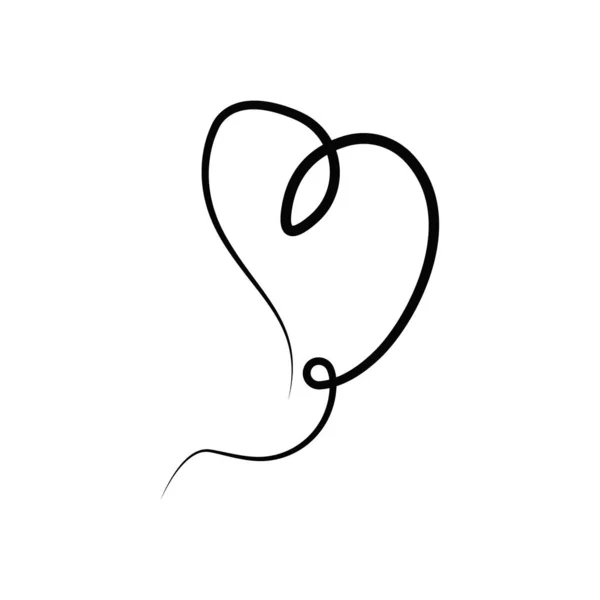 Taşıyıcı Kalp Koleksiyonu Çizimi Kalp Ikonu Grafik Tasarımınız Için Illüstrasyon — Stok Vektör