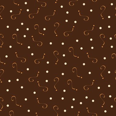 Soru işareti vektörü kusursuz desen. El çizimi eskiz. SSS düğmesi. Sorular soruyor. Yardım iste.