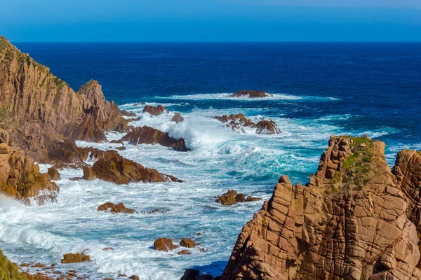 Bonita playa de roca en Phillip Island, Australia — Foto de Stock