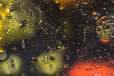 Su ve yağ ile varyasyonların alanı.