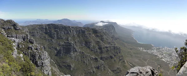 South Africa Cape Town View Table Mountain Sunny Winter Day — Stock Photo, Image