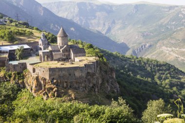 Ermenistan Tatev Manastırı Yaz günbatımında