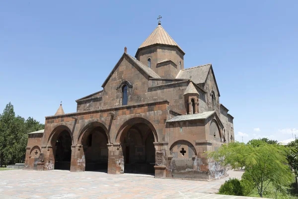 Armenia Echmiadzin Gereja Armenia Pada Hari Musim Panas Cerah — Stok Foto