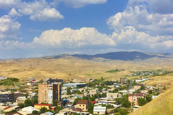 Armenia Przedmieścia Erewanu Słoneczny Jasny Dzień — Zdjęcie stockowe