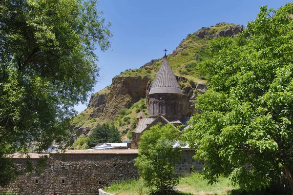 Armenia Monasterio Geghard Soleado Día Verano —  Fotos de Stock
