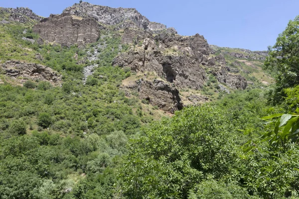 Armenien Bergslandskap Solig Sommardag — Stockfoto