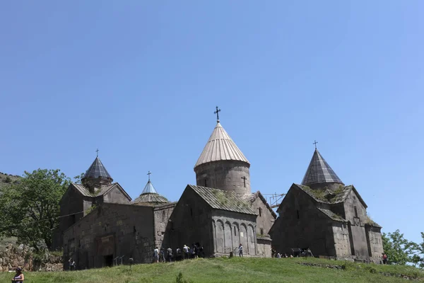 Armenia Goshavank Biara Pada Hari Musim Panas Yang Cerah — Stok Foto