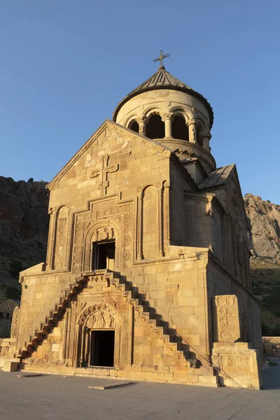 Arménie Monastère Noravank Coucher Soleil Une Journée Été — Photo