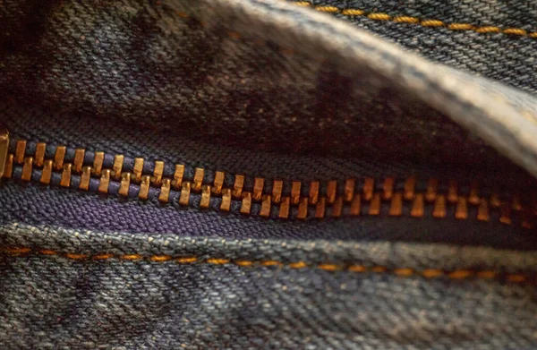 Close Blauw Jean Pocket Naar Achtergrond — Stockfoto