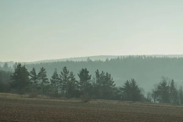 Landskap i höst — Stockfoto