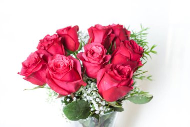 Bir hediye olarak kırmızı gül