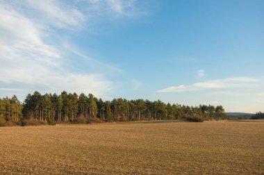 Baharda gün batımı