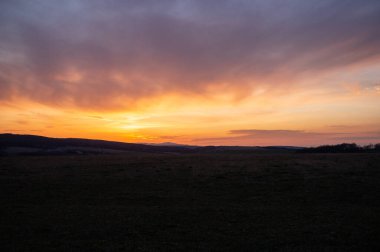 Bahar uyanışı için manzara