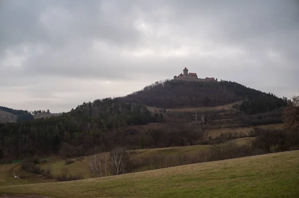 Wachsenburg Jeden Těch Tří — Stock fotografie