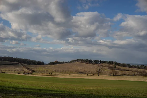 Paysage Pour Éveil Printemps — Photo