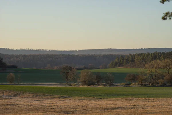 Paisagem Despertar Primavera — Fotografia de Stock