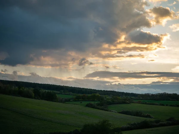 Landschap Het Zomerseizoen — Stockfoto