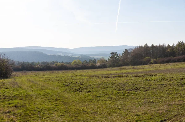 Landschap Het Zomerseizoen — Stockfoto