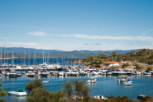 View Porto Carras Marina Sithonia Chalkidiki Peninsula Greece — Stock Photo, Image