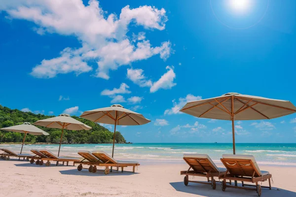 Tranquil Beach Turquoise Sea Sunlight Phu Quoc Island Vietnam — Stock Photo, Image