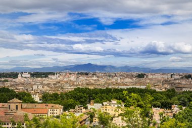 Roma, İtalya panoraması