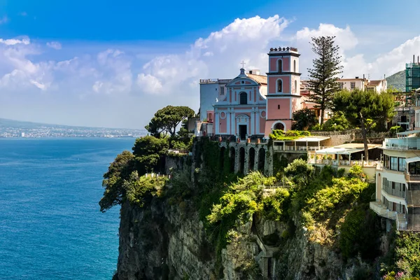 Mañana Primavera Campania Italia Europa Paisaje Marino Pintoresco — Foto de Stock