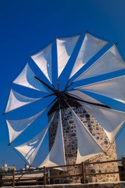 Geleneksel yel değirmeni, Kos Adası, Yunanistan