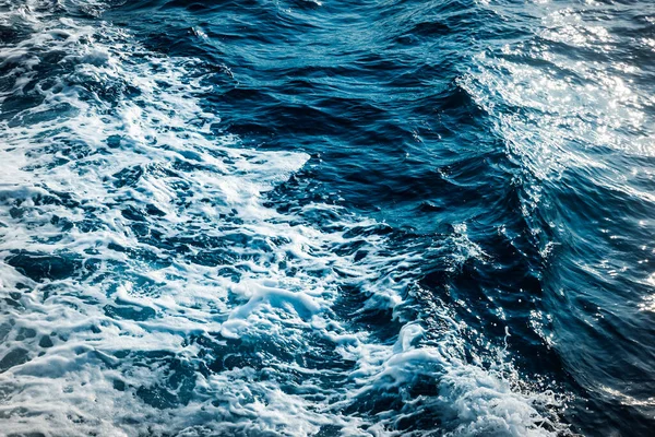 抽象的な水の背景 青い海 — ストック写真