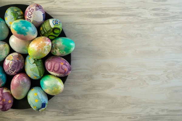 Colorful Background Eastern Eggs — Stock Photo, Image