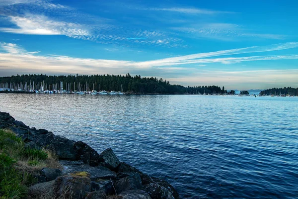 Gyönyörű Nanaimo tengerparti, Bc, Kanada — Stock Fotó