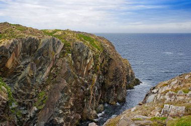 Bonavista, Newfoundland, Kanada 'dan Atlantik Okyanusuna bir bakış