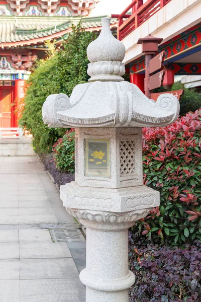 Lampy w chińskiej świątyni — Zdjęcie stockowe