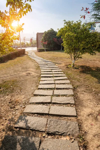 El camino del Parque de la Ciudad en China — Foto de Stock