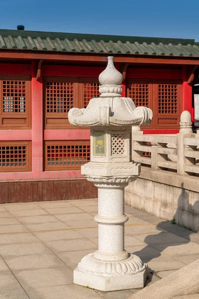 Lámparas en templo chino — Foto de Stock